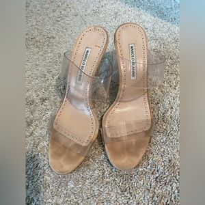 Scolto Transparent Strap Sandal